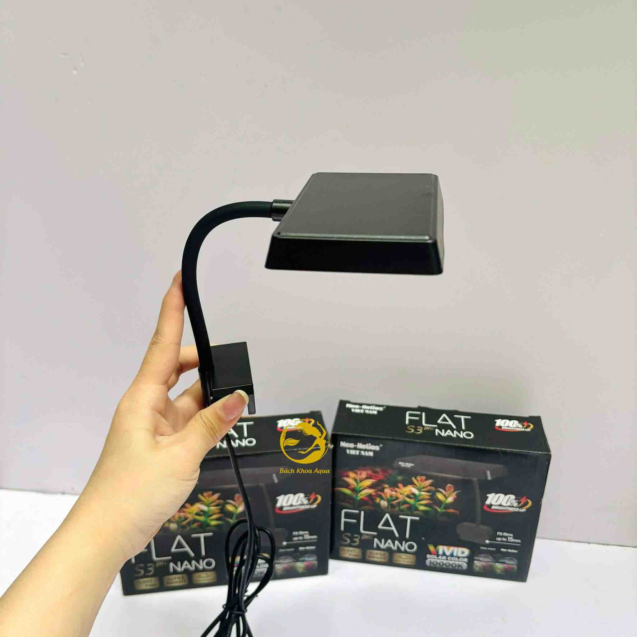 Đèn S3 Plat Nano Pro+ 3in1 thế hệ mới nhất đỏ cá không đỏ nước